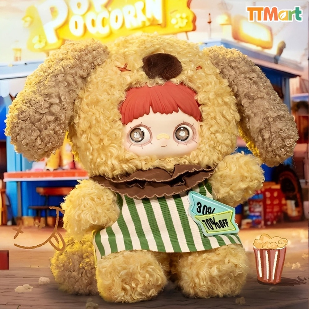 New Maymei 400% Forgotten Funfair Plush Doll- Confirmed- EXPIRED POPCORN
